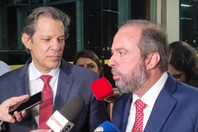 Fernando Haddad e Alexandre Silveira