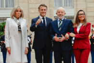 Lula e Macron em Paris