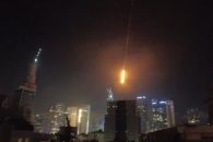 Lançamento de míssil Irã e Israel